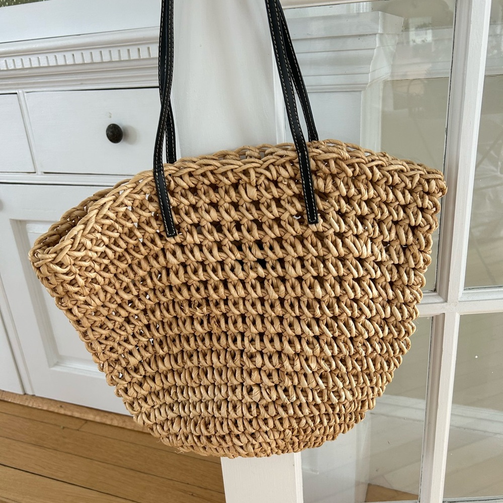 J CREW WOMENS STRAW BAG
